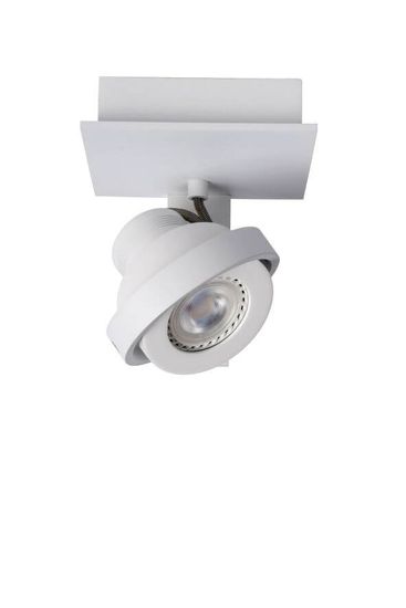 Lucide LANDA LED Deckenleuchte GU10 Dim-to-warm 5W dimmbar 360° drehbar Weiß 95Ra 17906/06/31