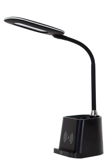 Lucide PENNY LED Schreibtischleuchte 4,7W dimmbar mit flexiblem Lesearm Schwarz 18674/06/30