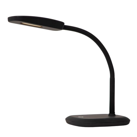 Lucide TESSA LED Schreibtischleuchte 3,2W dimmbar mit flexiblem Lesearm Schwarz 18675/04/30