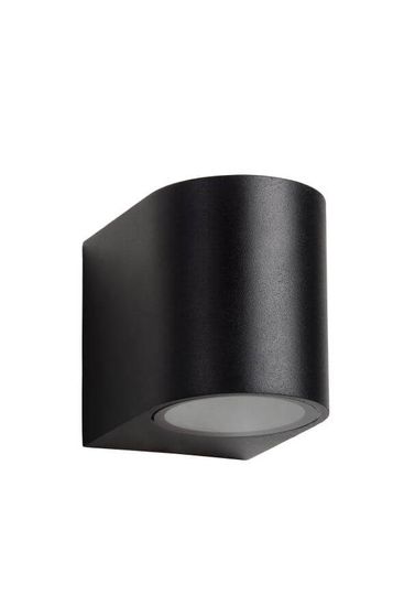 Lucide ZORA-LED LED Außen-Wandleuchte GU10 5W dimmbar Schwarz IP44 22861/05/30