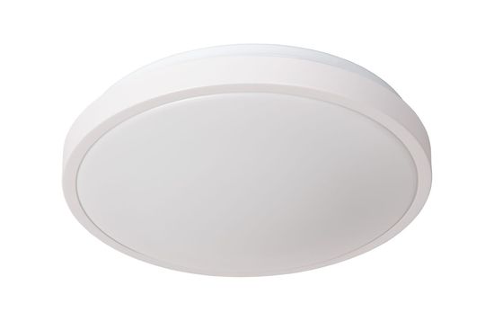 Lucide DASHER LED Deckenleuchte 18W Weiß, Opal Sensor IP44 79110/35/31