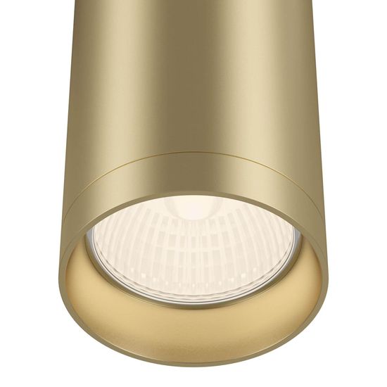 Maytoni Focus Deckenleuchte, Deckenlampe GU10 Matt-Gold