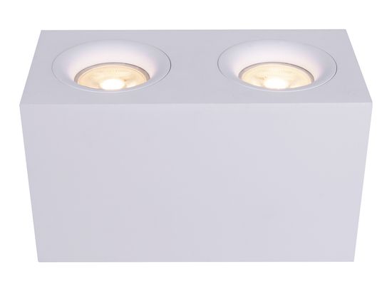 Maytoni Slim Deckenleuchte, Deckenlampe 2x GU10 Weiss