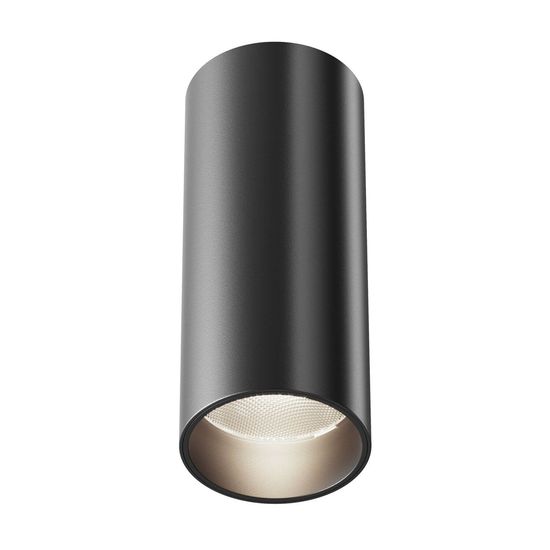 Maytoni FOCUS LED Deckenleuchte, Deckenlampe 12W 12,5cm Schwarz 4000K 90Ra Neutralweiss