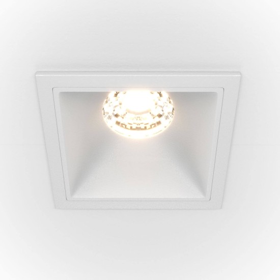 Maytoni Alfa LED Downlight, Einbauleuchte 10W Weiss 90Ra Neutralweiss