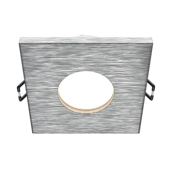 Maytoni Stark Downlight, Einbauleuchte GU10 Silber-Farbe IP65