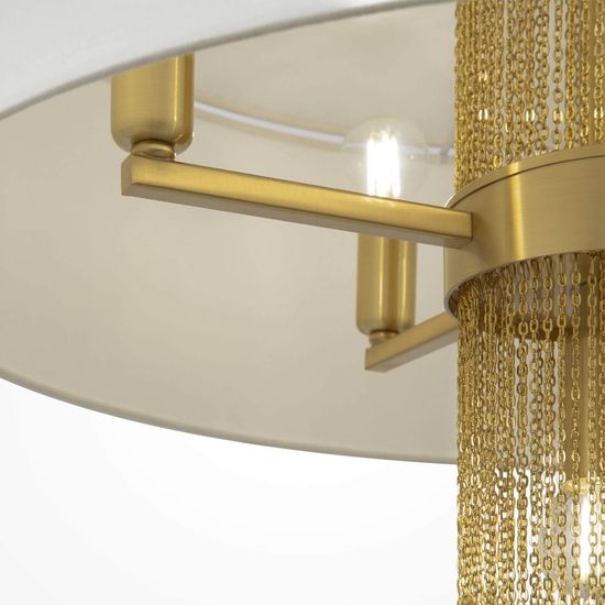 Maytoni Impressive Pendelleuchte, Hängeleuchte 5x E14 Gold-Farbe