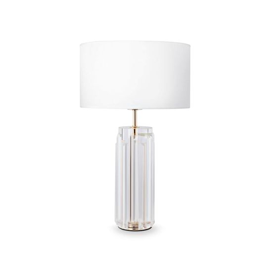 Maytoni Muse Tischleuchte, Tischlampe E27 Gold-Farbe