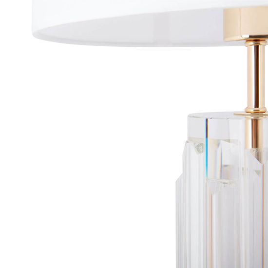 Maytoni Muse Tischleuchte, Tischlampe E27 Gold-Farbe