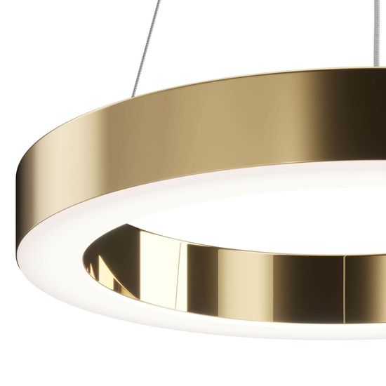 Maytoni Saturno LED Pendelleuchte, Hängeleuchte 36W Messing Neutralweiss