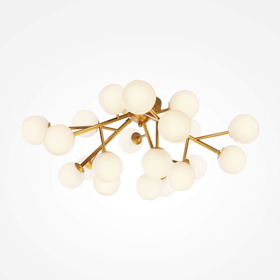 Maytoni Dallas Deckenleuchte, Deckenlampe 20x G9 Gold-Farbe