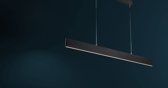 Maytoni Step LED Pendelleuchte, Hängeleuchte 23W Schwarz Neutralweiss