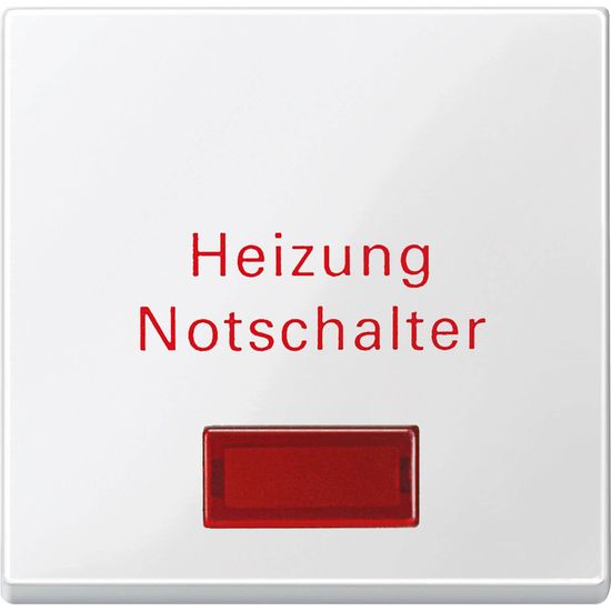 Merten 432919 Wippe für Heizungs-Notschalter, polarweiß glänzend, System M