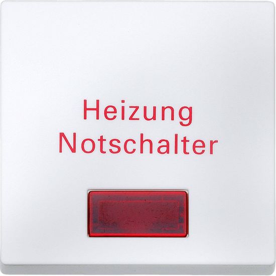 Merten 433919 Wippe für Heizungs-Notschalter, polarweiß, System M