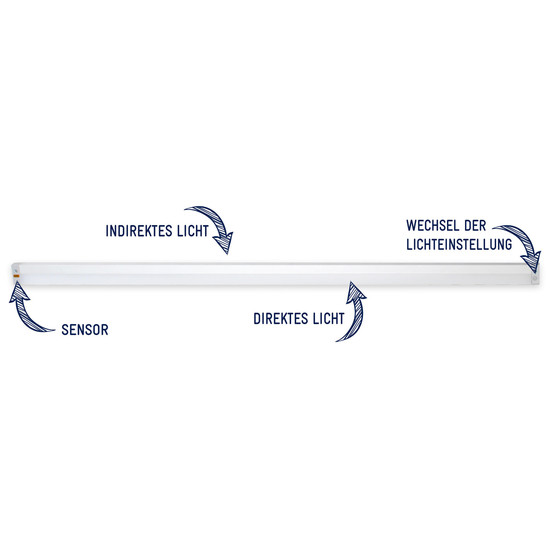 Müller Licht LED Unterbauleuchte Olus Sensor 80 20000098