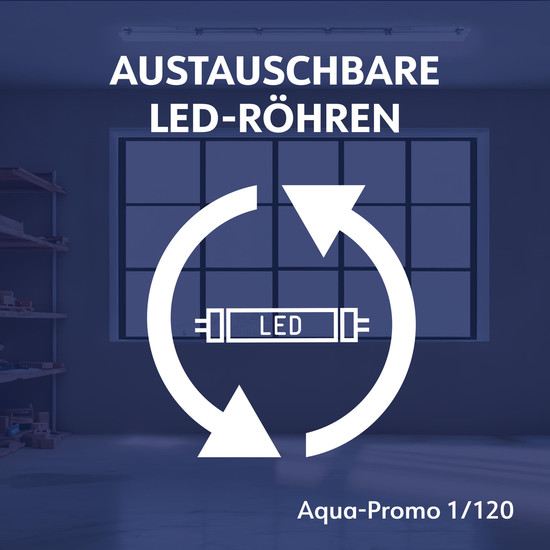 Müller Licht Feuchtraumleuchte Aqua-Promo 1/120 white Gen. 10 20800196