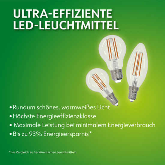 Müller Licht LED Lampe A60 Retro Birne EEK A E27 60W 806lm 2700K 401107