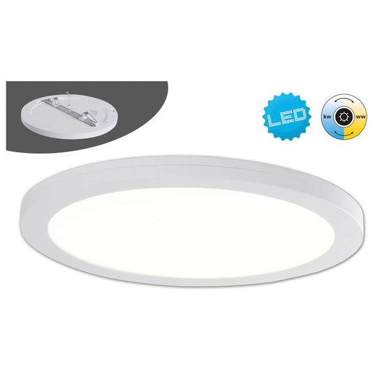 Näve LED Deckenleuchte BONUS Ø29cm 21,9W Steuerbare Lichtfarbe weiß 1384623