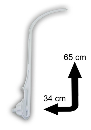 Niermann Mobilehalter zum Schrauben Weiß