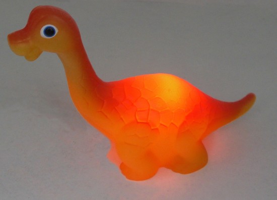 Niermann Brachiosaurus LED Nachtlicht 1,5W Gelb-Orange