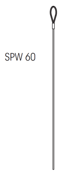 Nordic Global Trac Drahtseil SPW60-1 Stahl, 3m