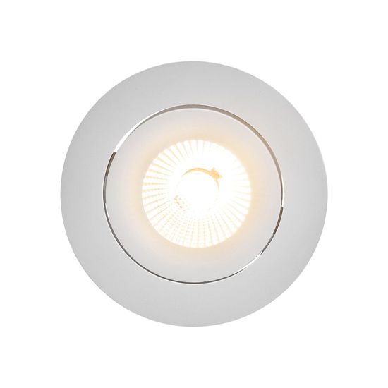 Nordlux Aliki LED Einbauleuchte dimmbar drehbar IP44 Weiss warmweiss 2310320001