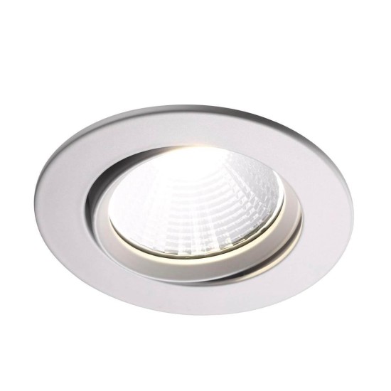 Nordlux FREMONT LED Einbauleuchte Weiss 5.5W dimmbar 345Lm 2700K warmweiss