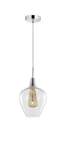 Nova Luce FILO Pendelleuchte G9 Gold 120x18cm dimmbar 1500202821