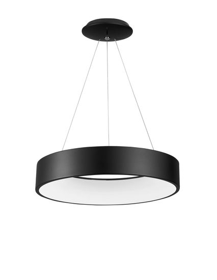 Nova Luce RANDO LED Pendelleuchte Schwarz 42W Warmweiss 120x60cm 6167220