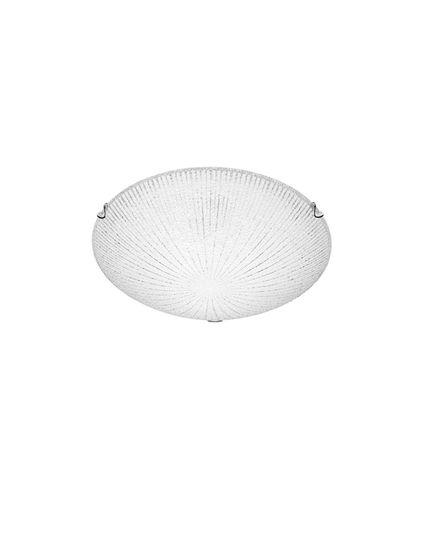 Nova Luce SHELL Deckenleuchte E27 2-fach Weiß 8x30cm dimmbar 702202