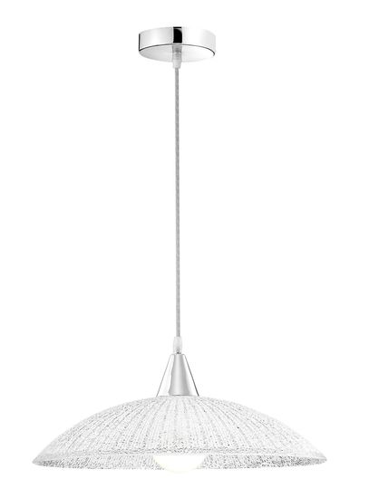 Nova Luce SHELL Pendelleuchte E27 Weiß 100x40cm dimmbar 7326501