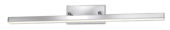 Nova Luce MODENA LED Wandleuchte Chrom 12W IP44 Warmweiss 49x7,5x6,5cm 787003