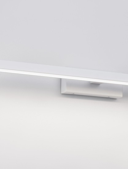 Nova Luce FLAT LED Wandleuchte Weiß 18W IP44 Warmweiss 63x9x7,5cm 787012