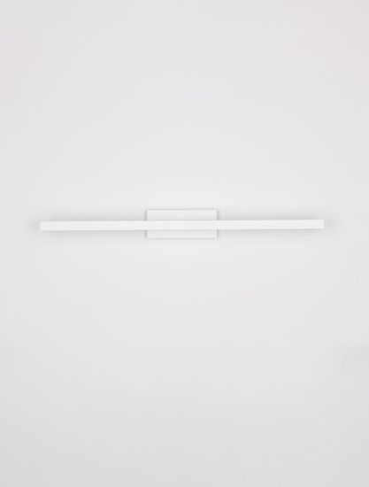 Nova Luce FLAT LED Wandleuchte Weiß 18W IP44 Warmweiss 63x9x7,5cm 787012