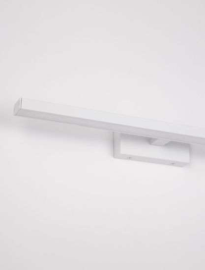 Nova Luce FLAT LED Wandleuchte Weiß 18W IP44 Warmweiss 63x9x7,5cm 787012