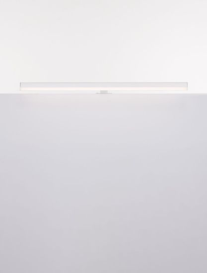 Nova Luce GLIM LED Wandleuchte Weiß 18W IP44 Warmweiss 63x6,5x6,5cm 787016