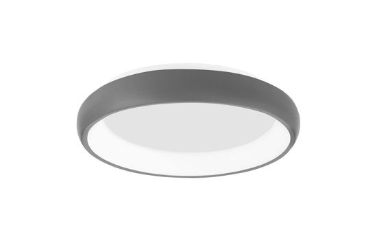 Nova Luce ALBI LED Deckenleuchte Grau 32W Warmweiss 8,5x41cm dimmbar 8105615