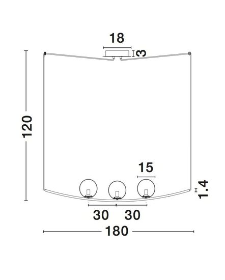 Nova Luce VITTON Pendelleuchte E14 3-fach Gold 122x15x180cm dimmbar 8279602