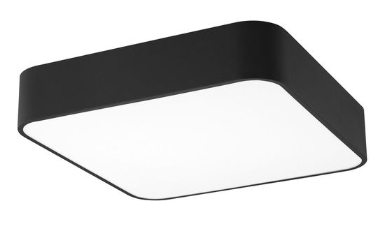 Nova Luce RAGU Deckenleuchte E27 Schwarz 46x46x10cm dimmbar 866607