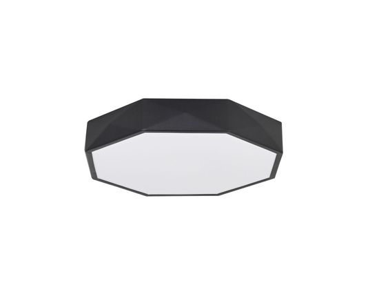 Nova Luce EBEN LED Deckenleuchte Schwarz 24W Warmweiss 6x40cm 9001491