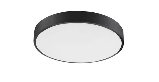 Nova Luce HADON LED Deckenleuchte Schwarz 24W Warmweiss 5x40cm 9001531