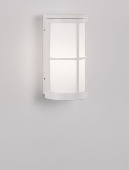 Nova Luce STONE Wandleuchte E27 Weiß 12W IP54 12x15x23cm 9002850