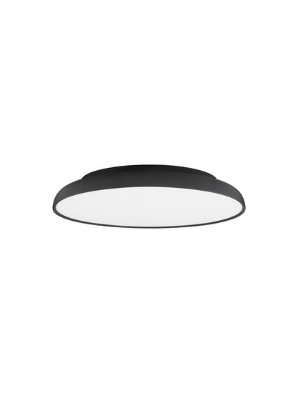 Nova Luce LINUS LED Deckenleuchte Schwarz 40W Steuerbare Lichtfarbe 9x45cm dimmbar 9005655