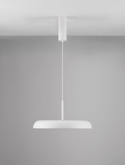 Nova Luce LINUS LED Pendelleuchte Weiß 40W Steuerbare Lichtfarbe 150x45cm dimmbar 9005659