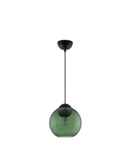 Nova Luce MIDORI Pendelleuchte E27 Schwarz 182,5x24cm dimmbar 9009242