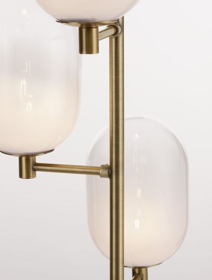 Nova Luce BALOR Stehlampe G9 4-fach Gold 28x52,8x165cm 9009248