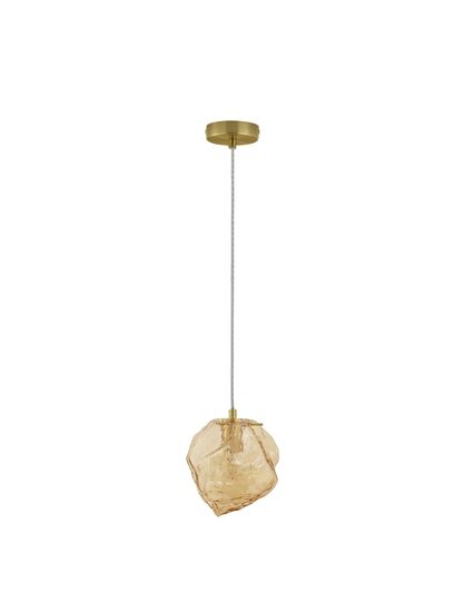 Nova Luce ODELLE Pendelleuchte E14 Gold 120x18cm dimmbar 9009253