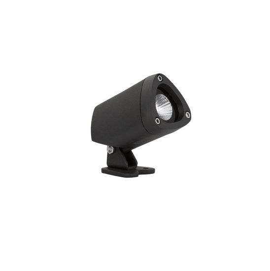 Nova Luce MINI LED Wandleuchte Schwarz 3W IP65 Warmweiss 4,2x7x5,5-8cm 9010004