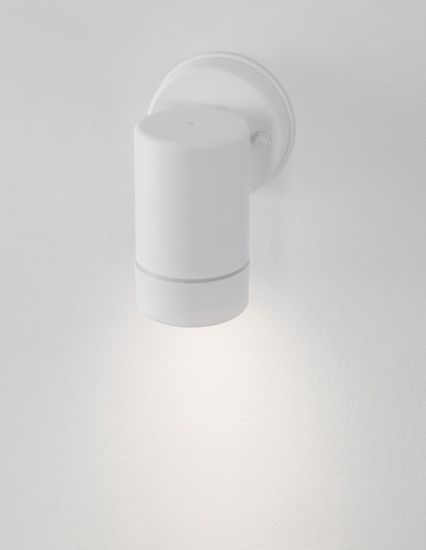 Nova Luce LIMBIO Wandleuchte GU10 Weiß 7W IP54 6x8,5x12cm dimmbar 9010601