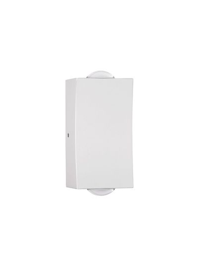 Nova Luce DEWEI LED Wandleuchte Weiß 2x2W IP54 Warmweiss 5x4x9cm 9026118